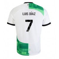Pánský Fotbalový dres Liverpool Luis Diaz #7 2023-24 Venkovní Krátký Rukáv